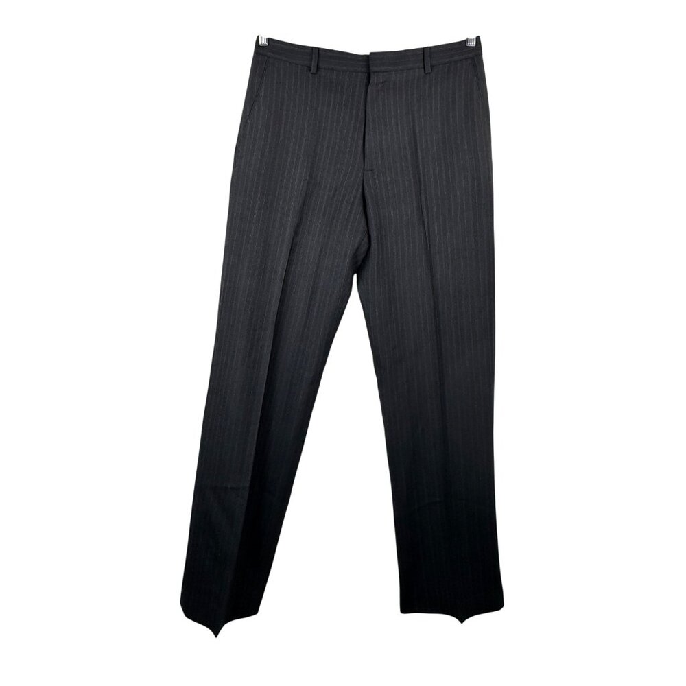 Banana Republic Modern fit mens wool Trouser pants striped sz 35x34β